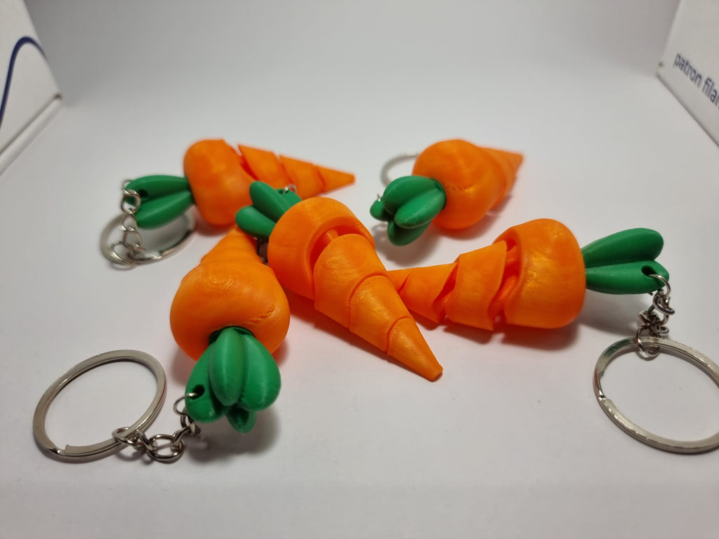 Flexi Carrot Keychain in everyday use, 20260430 021611