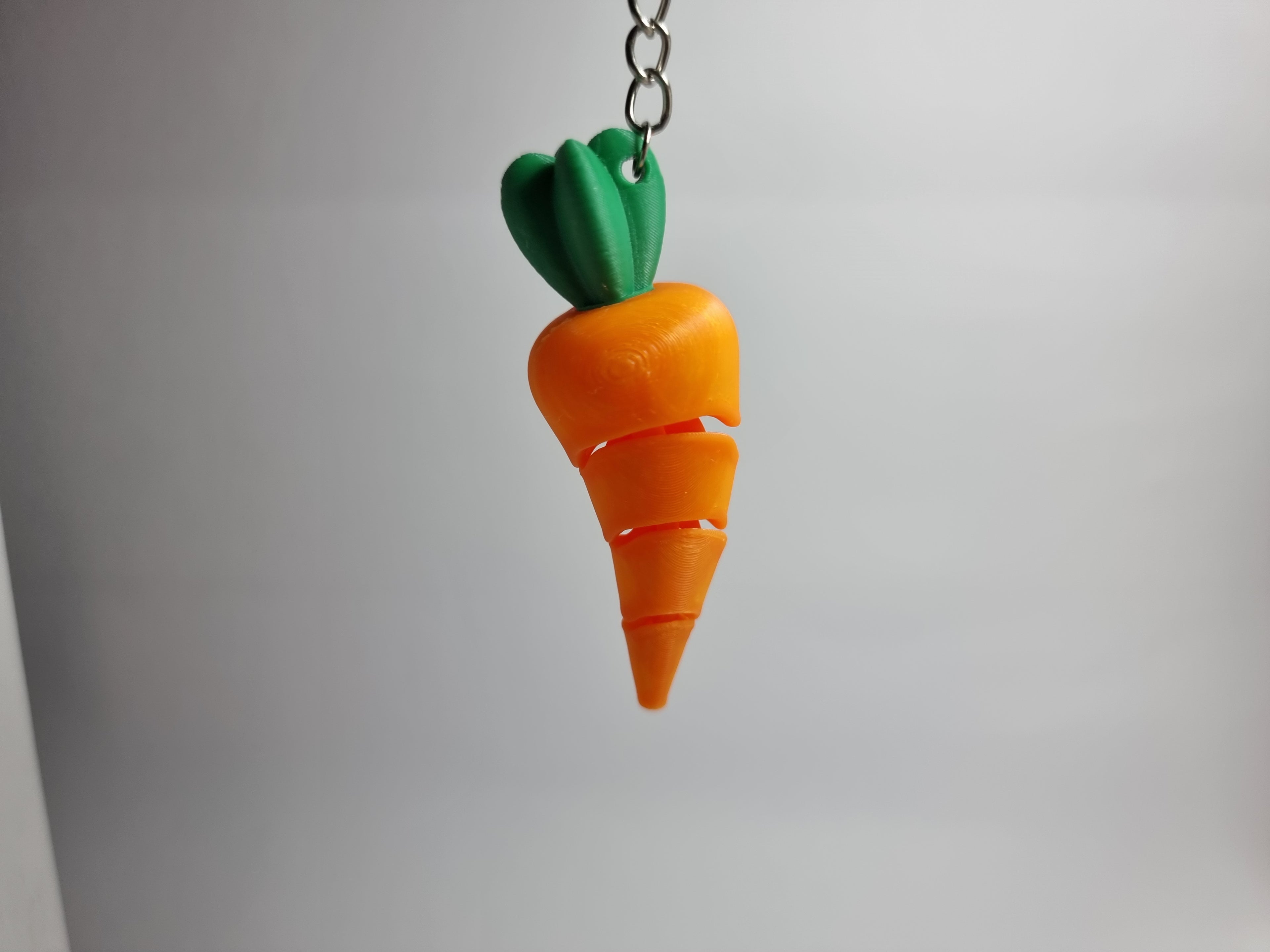 Flexi Carrot Keychain in everyday use, 20260430 021800