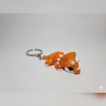 Flexi Triceratops Keychain