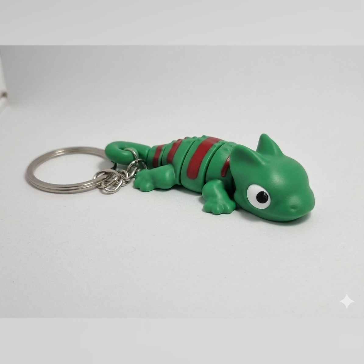 Flexi Chameleon Keychain